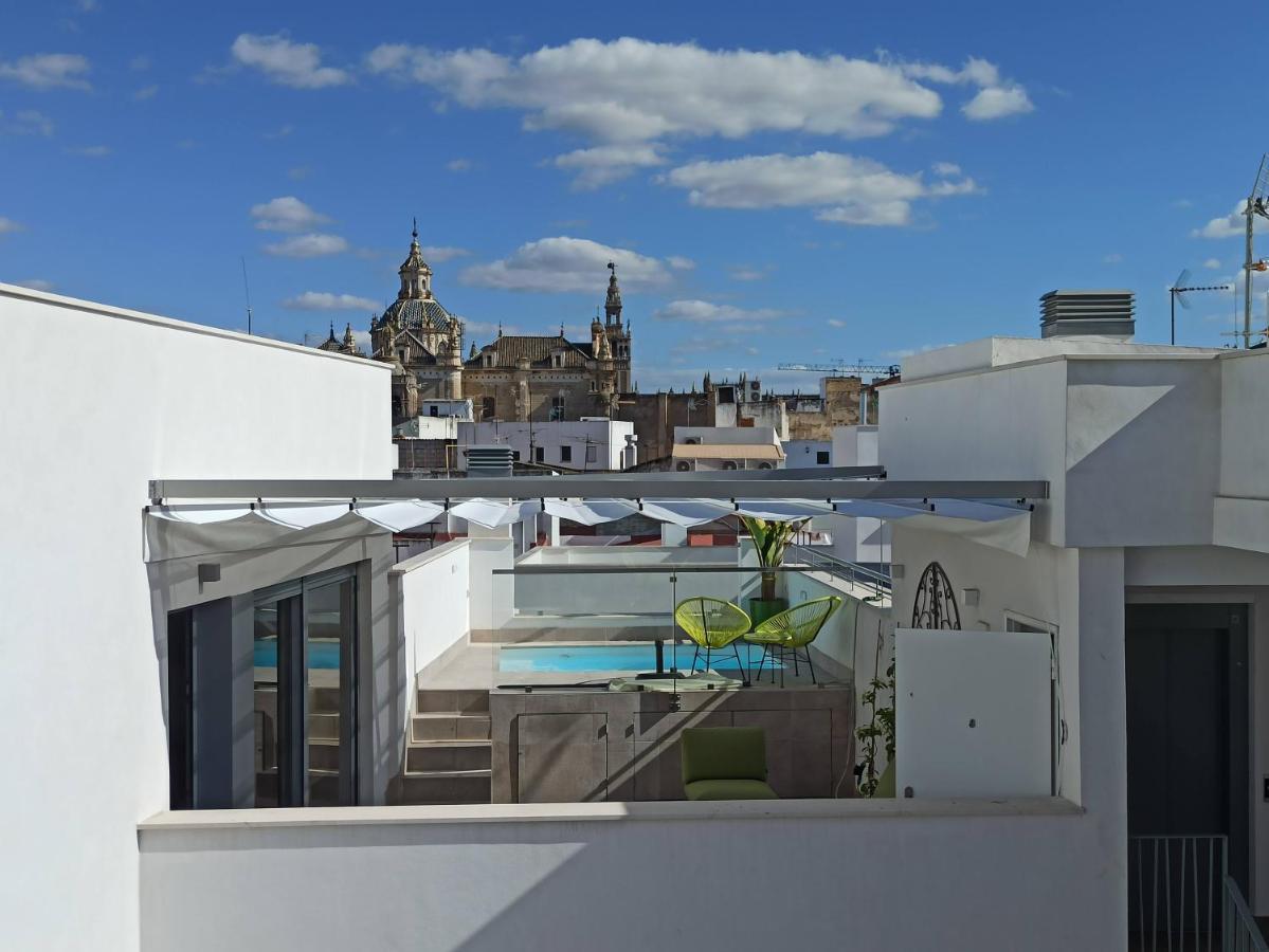Luxury Penthouse With Private Pool Setas Monument Apartamento Sevilha Exterior foto